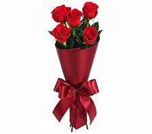 Букет 5 Красных роз Эдлесс Лав #REPLACE_PRED# Поселке имени Морозова