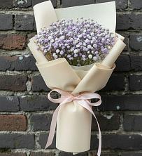 Букет цветов из:  Гипсофила в Поселке имени Морозова
