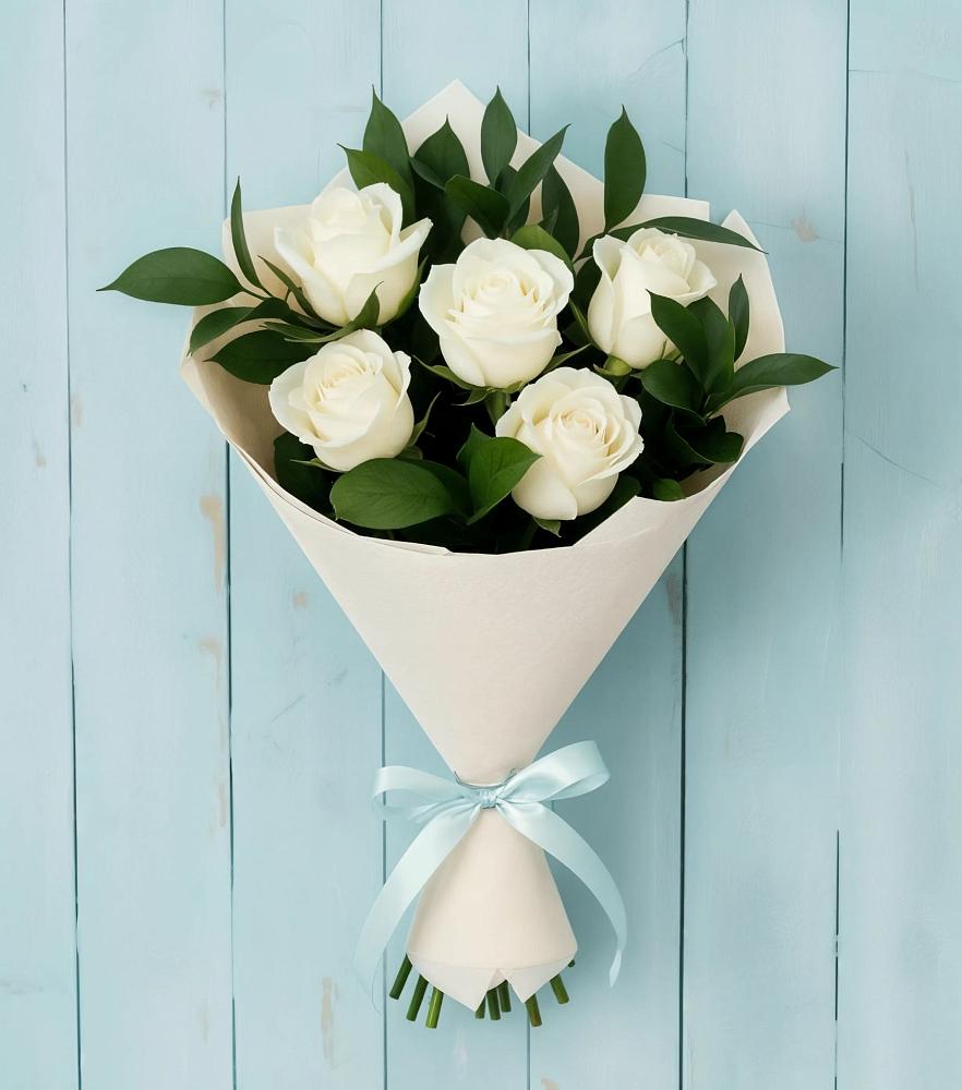 Букет цветов из: Розы в Поселке имени Морозова