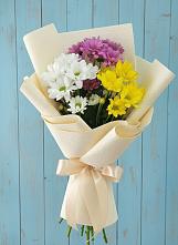 Букет цветов из:  Хризантемы #REPLACE_PRED# Поселке имени Морозова