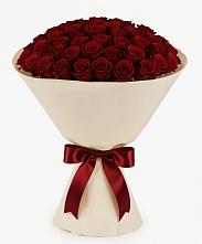 Букет 101 Бордовая роза Блэк Бакарра #REPLACE_PRED# Поселке имени Морозова