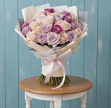 Букет цветов из:  Розы в Поселке имени Морозова
