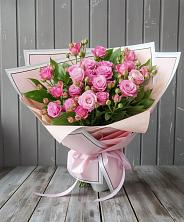 Букет Розовый кустик в Поселке имени Морозова