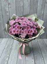 Букет цветов из:  Хризантемы в Поселке имени Морозова