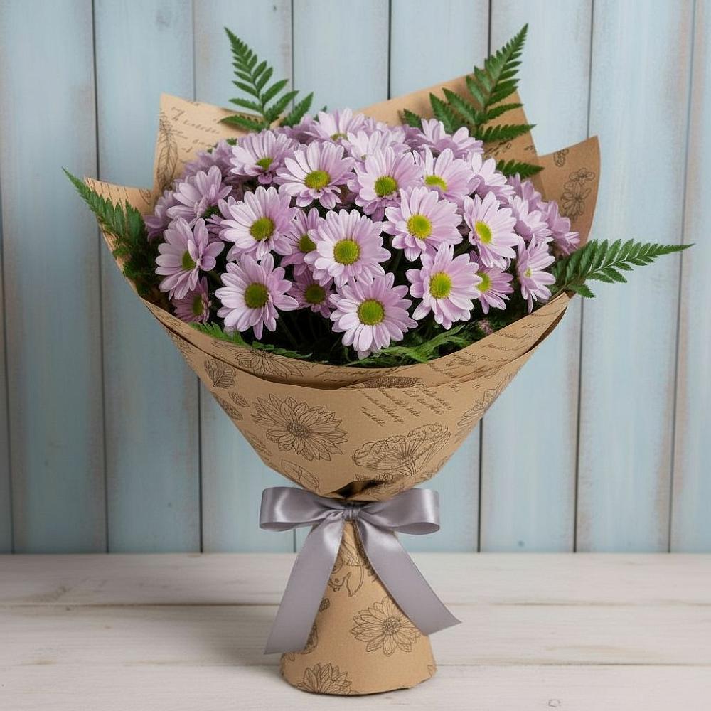 Букет цветов из: Хризантемы в Поселке имени Морозова