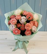 Букет цветов из:  Розы в Поселке имени Морозова