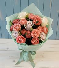 Букет цветов из:  Розы в Поселке имени Морозова