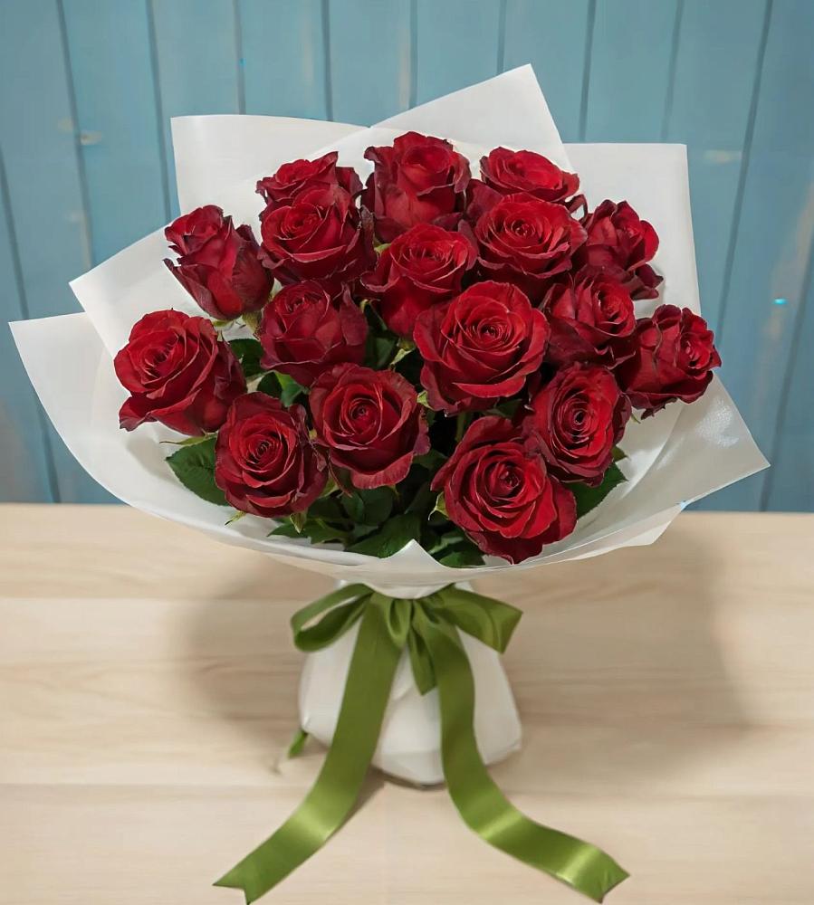 Букет Красные розы в Поселке имени Морозова