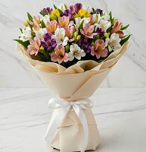 Букет цветов из:  Альстромерии в Поселке имени Морозова