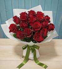 Букет Красные розы в Поселке имени Морозова