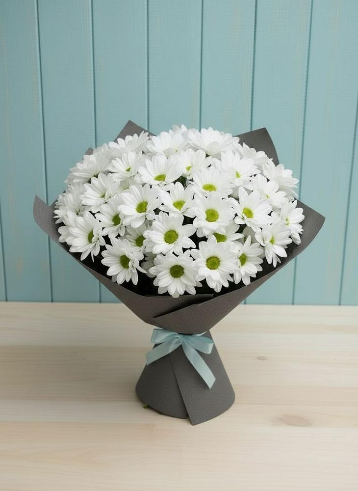 Букет цветов из: Хризантемы в Поселке имени Морозова