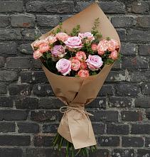 Букет цветов из:  Розы в Поселке имени Морозова