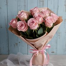 Букет цветов из:  Розы в Поселке имени Морозова