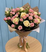 Букет цветов из:  Розы #REPLACE_PRED# Поселке имени Морозова