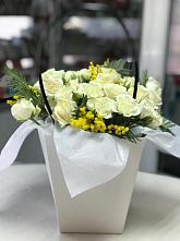 Цветочная композиция из Розы  в Поселке имени Морозова