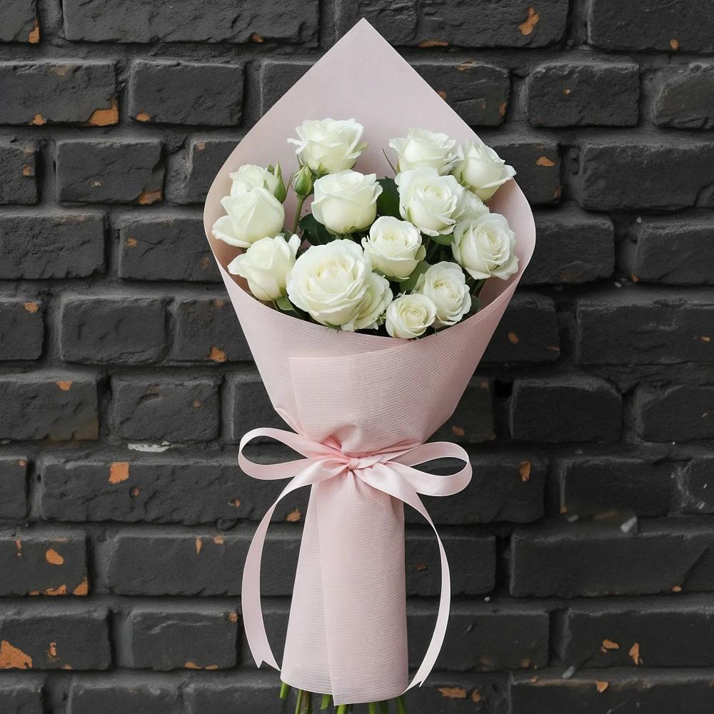 Букет цветов из: Розы в Поселке имени Морозова