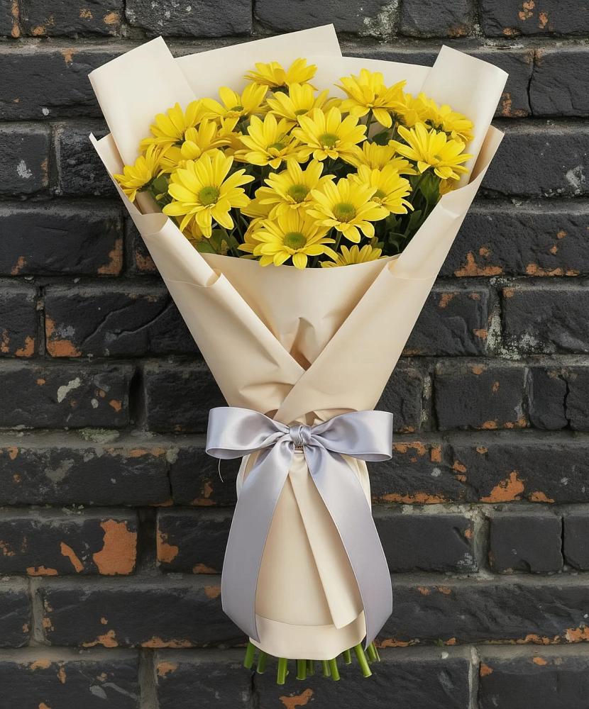 Букет цветов из: Хризантемы в Поселке имени Морозова