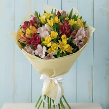 Букет цветов из:  Альстромерии в Поселке имени Морозова