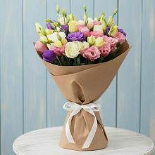Букет цветов из:  Лизиантусы #REPLACE_PRED# Поселке имени Морозова