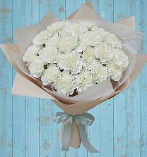 Букет цветов из:  Гвоздики в Поселке имени Морозова