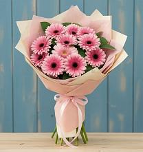 Букет цветов из:  Герберы #REPLACE_PRED# Поселке имени Морозова