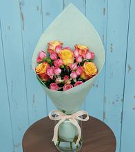 Букет цветов из:  Розы в Поселке имени Морозова