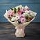 Букет цветов из: Хризантемы, Альстромерии и Розы в Поселке имени Морозова